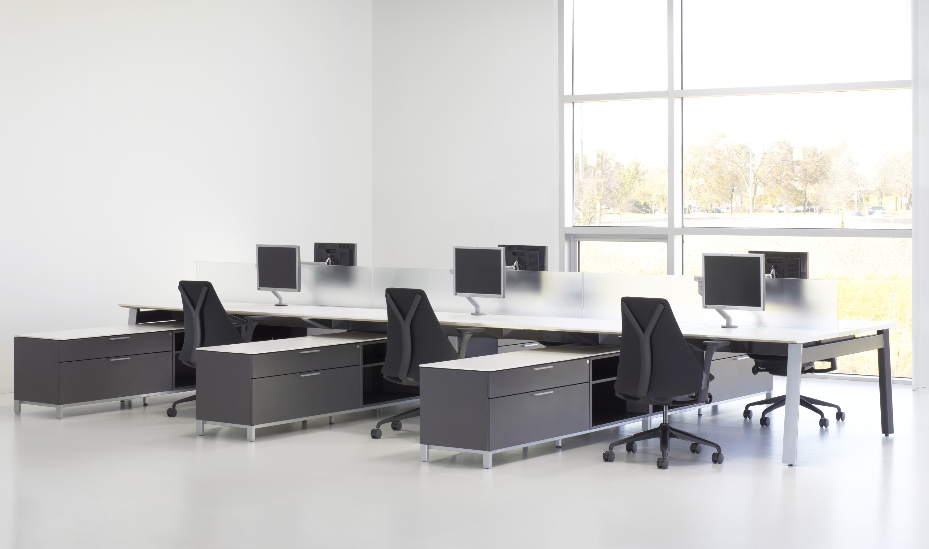 办公辅件|显示器支架|办公家具|设计师家具|Flo 台面显示屏支架